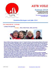 ASTB VOILE Saison 2010 Mairie de Villemoisson sur Orge 22 avenue du Grand Orme[removed]Villemoisson sur orge