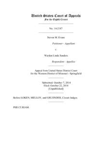 Fernando J. Gaitan Jr. / Missouri / United States District Court for the Western District of Missouri / Court of appeals / Circuit court / Appeal / Court systems / Law / Government