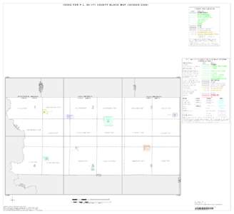 INDEX FOR P.L[removed]COUNTY BLOCK MAP (CENSUS[removed]INDEX MAP LEGEND SYMBOL NAME STYLE