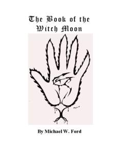 The Book of the Witch Moon By Michael W. Ford  2