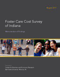 August[removed]Foster Care Cost Survey