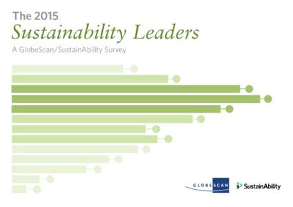 TheSustainability Leaders A GlobeScan/SustainAbility Survey  Contents