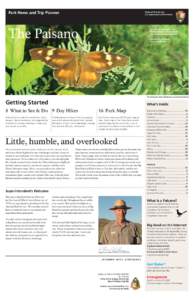 Park News and Trip Planner  National Park Service U.S. Department of the Interior  The Paisano