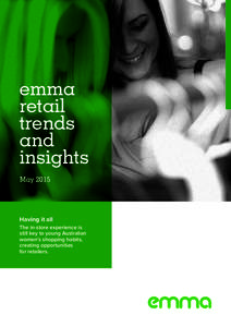 emma retail trends and insights May 2015