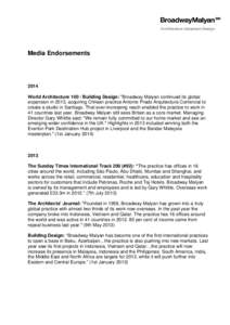 Microsoft Word - Media Endorsements.doc