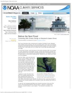 ClimateWatch Magazine » Before the Next Flood