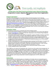 Biology / University of Florida / Natural environment / Environmental conservation / Forest pathology / Habitat / Invasive species / Pest control / Introduced species / Proposal / Institute of Food and Agricultural Sciences