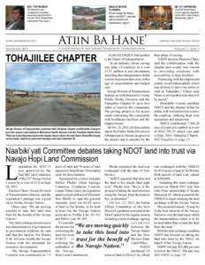 RDC TTIP REVIEW  NAVAJO NATION FLOODING Floods ravage the Navajo Nation and NDOT responds