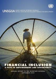 Banking / Financial inclusion / Microfinance / Socioeconomics / Millennium Development Goals / Financial Information Network and Operations Ltd. / The Maya Declaration / Development / Poverty / Economics