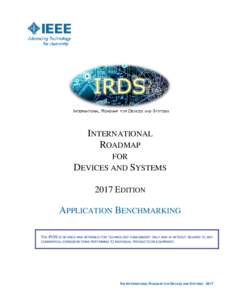 INTERNATIONAL ROADMAP FOR DEVICES AND SYSTEMSEDITION