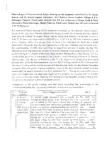 Proceedings of Environmental Public Hearing on the proposal submitted by sh. satish Kumar and Sh. Harish Kumar Parteners M/s Mahavir stone crusher, Village & p,o. shivnagar Takarla, Tehsil Amb, District Una HP, for colle