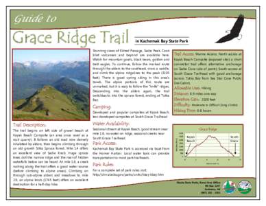 Guide to  Grace Ridge Trail in Kachemak Bay State Park