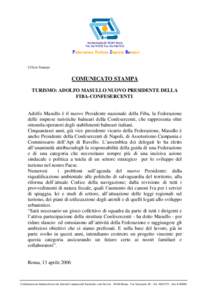 Via Nazionale,Roma TelFaxFederazione Italiana Imprese Balneari  Ufficio Stampa