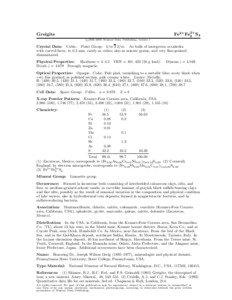 Greigite / Magnetism / Clay / Magnetotactic bacteria / Zacatecas / Nature / Biology / Matter / Thiospinel group / Sedimentology / Sediments