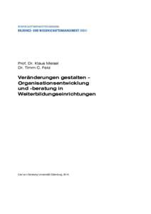 Microsoft Word - Studienmaterialien_Organisationsentwicklung_Meisel.doc