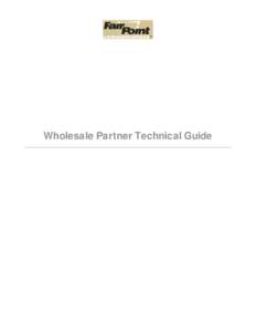 Wholesale Connectivity Guide
