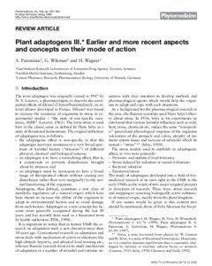 Psychiatry / Anxiety / Medicinal plants / Neuroendocrinology / Endocrine system / Hypothalamic–pituitary–adrenal axis / Eleutherococcus senticosus / Glucocorticoid / Cortisol / Stress / Medicine / Anatomy