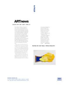   	
   REVIEWS: NEW YORK: JOHN F. SIMON, JR.  TurneTurner, Kiki. ‘John F. Simon, Jr.’ ARTnews, February 2014.