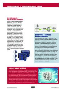 networking e trasmissione dati  PIÙ FLESSIBILITÀ NELLA TRASMISSIONE DATI Prodotto da eWon e distribuito in esclusiva in Italia da Efa Automazione, eWon Flexy