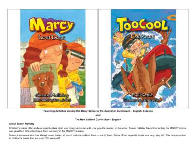 Microsoft Word - Marcy & Too Cool Teaching Notes linked to the Australian Curriculum&NZ(final draft2).docx