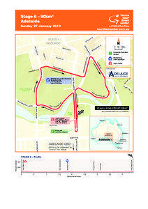 Stage 6 – 90km* Adelaide Sunday 27 January 2013