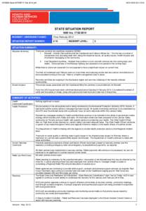HHSEM-State-SITREP17 Feb 2014.pdf  DOH[removed]STATE SITUATION REPORT 1800 hrs, [removed]