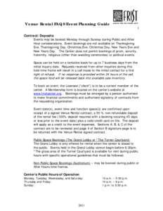 Hospital Corporation of America / Renting / Bill Frist / Frist Center for the Visual Arts / Catering / Lease / Event planning / Valet parking / Fee / Law / Business / Private law