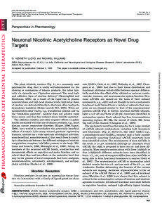 Nicotinic agonists / Pyridines / Ion channels / Stimulants / Alkaloids / Nicotinic acetylcholine receptor / Acetylcholine receptor / Nicotine / Jean-Pierre Changeux / Chemistry / Biology / Organic chemistry
