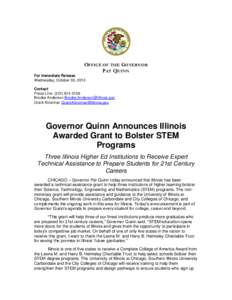 Education / American Association of State Colleges and Universities / Academia / Committee on Institutional Cooperation / STEM fields / Science education / Southern Illinois University Carbondale / Southern Illinois University / University of Illinois at Urbana–Champaign / North Central Association of Colleges and Schools / Illinois / Association of Public and Land-Grant Universities