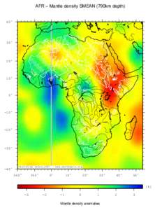 AFR − Mantle density SMEAN (790km depth)  40˚ 30˚