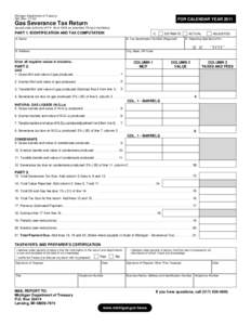 382, Gas Severance Tax Return