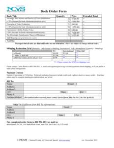 Microsoft Word - NCVSBookOrderForm.doc