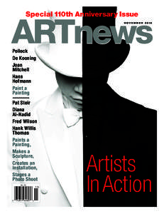 THE Cover+Spine v3 Nov 2012_*Dec 03 COVER#:42 PM Page 2  Special 110th Anniversary Issue ARTnews N O V E M B E R 2 012