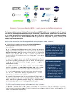 Carbon finance / Economics / Emissions trading / European Union Emission Trading Scheme / Carbon pricing / Low-carbon economy / Decarbonisation Measures in Proposed UK Electricity Market Reform / Carbon tax / Climate change policy / Environment / Climate change