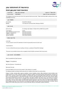 Institutional investors / Insurance / Economics / Travel insurance / Business / Service industries / Risk purchasing group / Life insurance / Types of insurance / Financial institutions / Financial economics