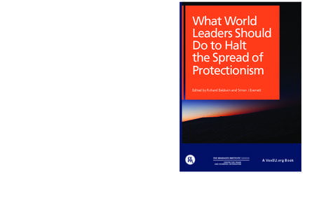 In late 2008, as the global financial crisis was spreading, so too was protectionism. Despite pledges by G20 and APEC leaders, tariffs were being raised in developing countries and industrialised nations had launched a s