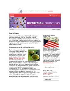 If you are having difficulty viewing this newsletter, please see it here.  Fall 2010 Volume 1, Issue 4