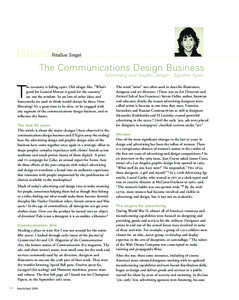 business  RitaSue Siegel The Communications Design Business Advertising and Graphic Design—Together Again