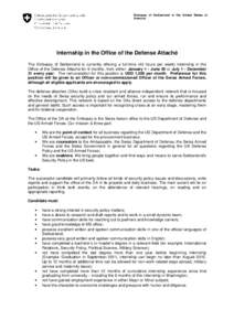 Microsoft Word - Internship, Office of the Defense Attaché [removed]docx