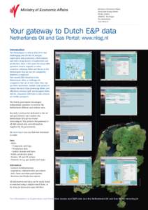 Ministery of Economic Affairs Directorate Energy Market PO BoxEC The Hague The Netherlands www.minez.nl