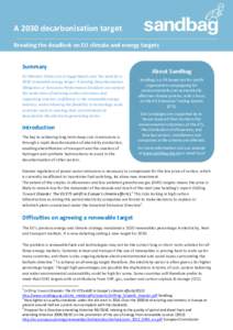 Environmental economics / Economy of the European Union / Politics of the European Union / Climate change policy / Low-carbon economy / Energy policy of the European Union / Renewable energy commercialization / European Union Emission Trading Scheme / Internal Market in Electricity Directive / European Union / Energy economics / Energy