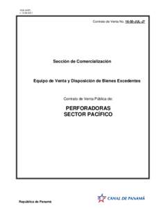 1533 (ACP) vContrato de Venta NoJUL-J7  Sección de Comercialización