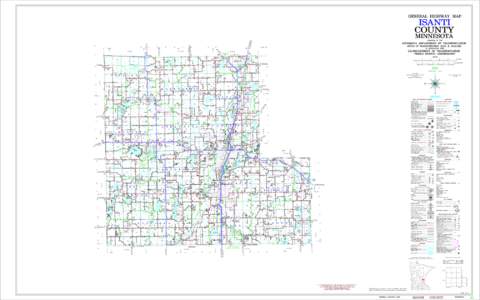 GENERAL HIGHWAY MAP  ISANTI COUNTY Gra sst