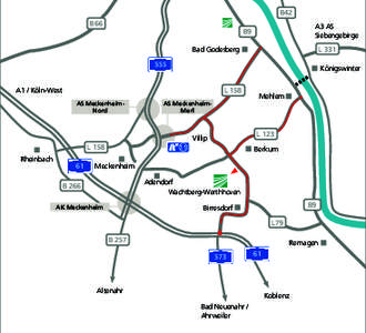 B42 B66 A3 AS Siebengebirge