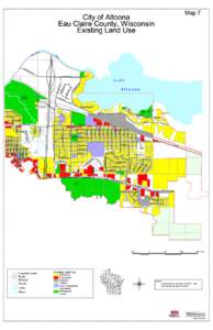 Map 7  City of Altoona Eau Claire County, Wisconsin Existing Land Use