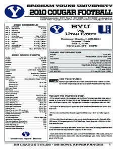 Utah Utes football / Mountain West Conference / LaVell Edwards / Jake Heaps / Maaco Bowl Las Vegas / Brigham Young University / Brandon Doman / Matt Reynolds / Holy War / College football / American football / BYU Cougars football