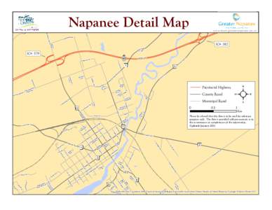 Napanee Detail Map Frisk d R oa  ut