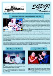 SGPGI  Newsletter IN HOUSE JOURNAL OF SANJAY GANDHI POSTGRADUATE INSTITUTE OF MEDICAL SCIENCES, LUCKNOW: 2009 Annual Issue