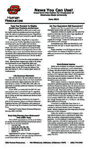 Oklahoma / Oklahoma State University / North Central Association of Colleges and Schools / Oklahoma City Metropolitan Area / Stillwater /  Oklahoma / Oklahoma State University–Stillwater / Work–life balance / Employee benefit / Flexible spending account / Employment compensation / Geography of Oklahoma / Payne County /  Oklahoma