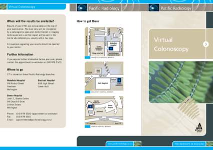 Virtual Colonoscopy  When will the results be available? How to get there